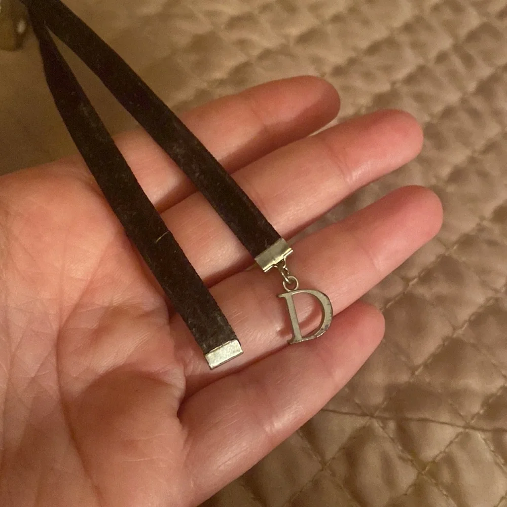 Dior Silver bag charm with Black Ribbon - Picture 7 of 10